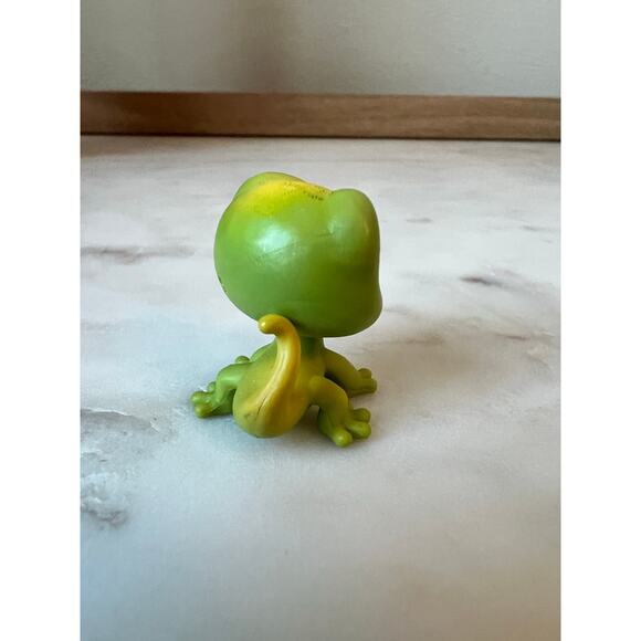 Littlest Pet Shop Simon Frogby #58 Blue Frog, Gecko Lizard Mabbox LPS Mini #3-42 - Picture 11 of 11